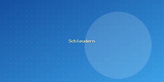 Teppich schleudern – Entwässerung in der Zentrifuge